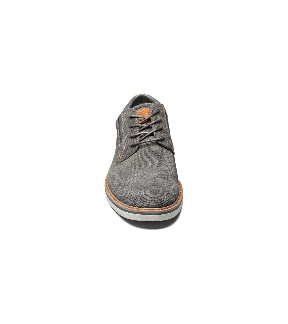 'Nunn Bush' Men's Barklay Plain Toe Oxford - Gray 6 'Nunn Bush' Men's Barklay Plain Toe Oxford - Gray