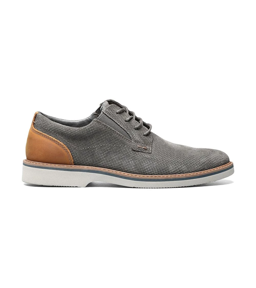 'Nunn Bush' Men's Barklay Plain Toe Oxford - Gray 3 'Nunn Bush' Men's Barklay Plain Toe Oxford - Gray
