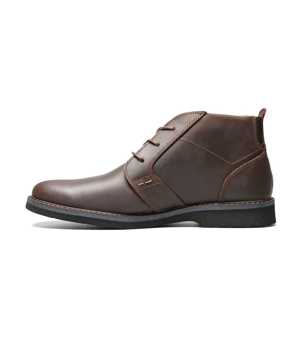 'Nunn Bush' Men's Barklay Plain Toe Chukka - Brown 8 'Nunn Bush' Men's Barklay Plain Toe Chukka - Brown