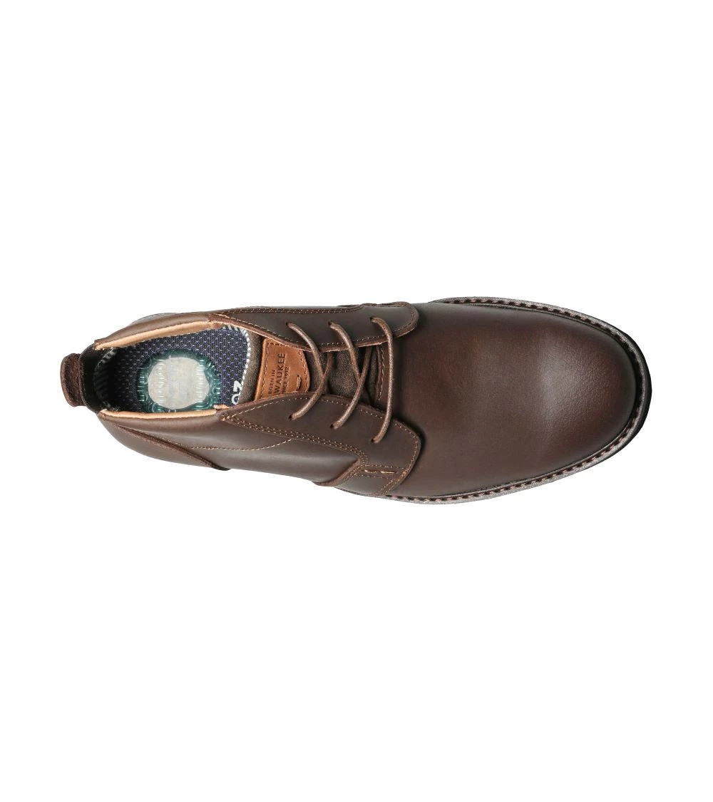 'Nunn Bush' Men's Barklay Plain Toe Chukka - Brown 4 'Nunn Bush' Men's Barklay Plain Toe Chukka - Brown