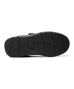 'Nunn Bush' Men's Cam Moc Toe Strap - Black Tumbled