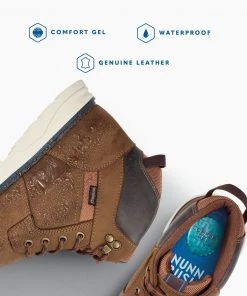 'Nunn Bush' Men's Luxor WP Plain Toe Boot - Tan Multi