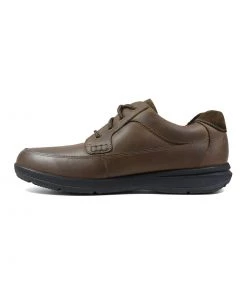 'Nunn Bush' Men's Cam Moc Toe Oxford - Brown Crazy Horse