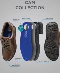 'Nunn Bush' Men's Cam Moc Toe Oxford - Brown Crazy Horse