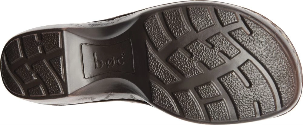 'B.O.C' Women's Peggy Woven Clog - Brown 5 'B.O.C' Women's Peggy Woven Clog - Brown