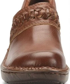 'B.O.C' Women's Peggy Woven Clog - Brown 12 'B.O.C' Women's Peggy Woven Clog - Brown