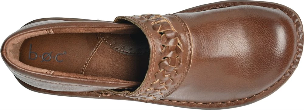 'B.O.C' Women's Peggy Woven Clog - Brown 4 'B.O.C' Women's Peggy Woven Clog - Brown