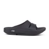 'OOFOS' Unisex OOahh Slide Sandal - Black Shoes & Boots