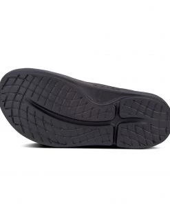 'OOFOS' Unisex OOahh Slide Sandal - Black Shoes & Boots