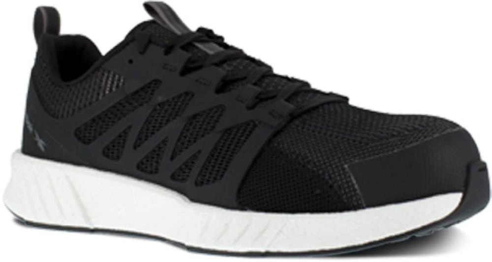 'Reebok' Men's Fusion Flexweave SD Comp Toe - Black / White 3 'Reebok' Men's Fusion Flexweave SD Comp Toe - Black / White