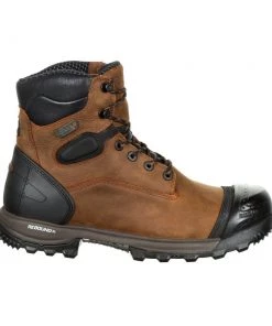 'Rocky' Men's 6" XO Toe EH WP Comp Toe - Brown