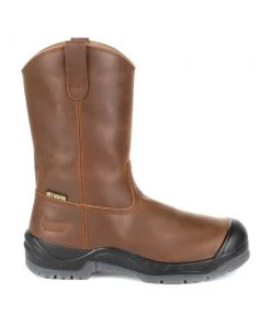 'Rocky' Men's 11" Worksmart Int. Met Guard EH WP Comp Toe - Brown