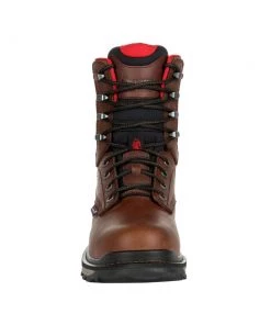 'Rocky' Men's 8" Rams Horn EH WP Comp Toe - Dark Brown 12 'Rocky' Men's 8