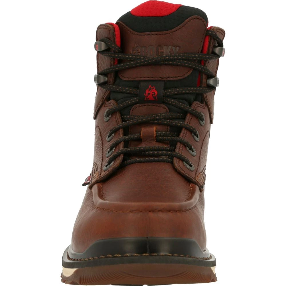 'Rocky'' Men's 6" Rams Horn EH WP Comp Toe Wedge - Brown 6 'Rocky'' Men's 6" Rams Horn EH WP Comp Toe Wedge - Brown