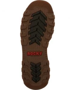 'Rocky'' Men's 6" Rams Horn EH WP Comp Toe Wedge - Brown 11 'Rocky'' Men's 6