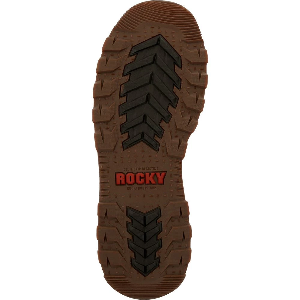 'Rocky'' Men's 6" Rams Horn EH WP Comp Toe Wedge - Brown 5 'Rocky'' Men's 6" Rams Horn EH WP Comp Toe Wedge - Brown
