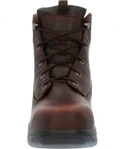 'Rocky' Men's 6" Forge EH WP SR Comp Toe - Brown 11 'Rocky' Men's 6