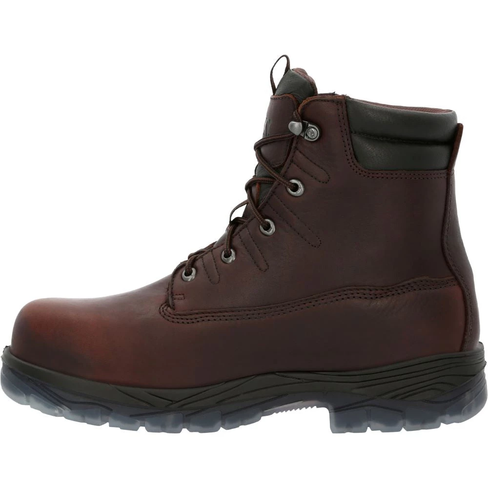 'Rocky' Men's 6" Forge EH WP SR Comp Toe - Brown 8 'Rocky' Men's 6" Forge EH WP SR Comp Toe - Brown