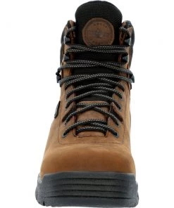 'Rocky' Men's 6" MobiLite EH WP Comp Toe - Dark Brown 12 'Rocky' Men's 6
