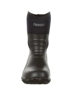 'Rocky' Men's 10" Core Chore WP Rubber Boot - Black 12 'Rocky' Men's 10