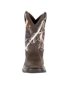 Kids 'Rocky' Youth Ride FLX WP Boot - Brown / Realtree Camo