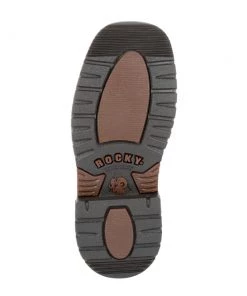 Kids 'Rocky' Youth Ride FLX WP Boot - Brown / Realtree Camo