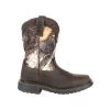 Kids 'Rocky' Youth Ride FLX WP Boot - Brown / Realtree Camo 2 Kids 'Rocky' Youth Ride FLX WP Boot - Brown / Realtree Camo