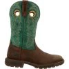 'Rocky' Women's 11" Legacy 32 Western - Brown / Teal