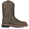 Hoss Boot Company 'Hoss Boots' Men's 11" Rancher EH WP Comp Toe - Rushmore Brown