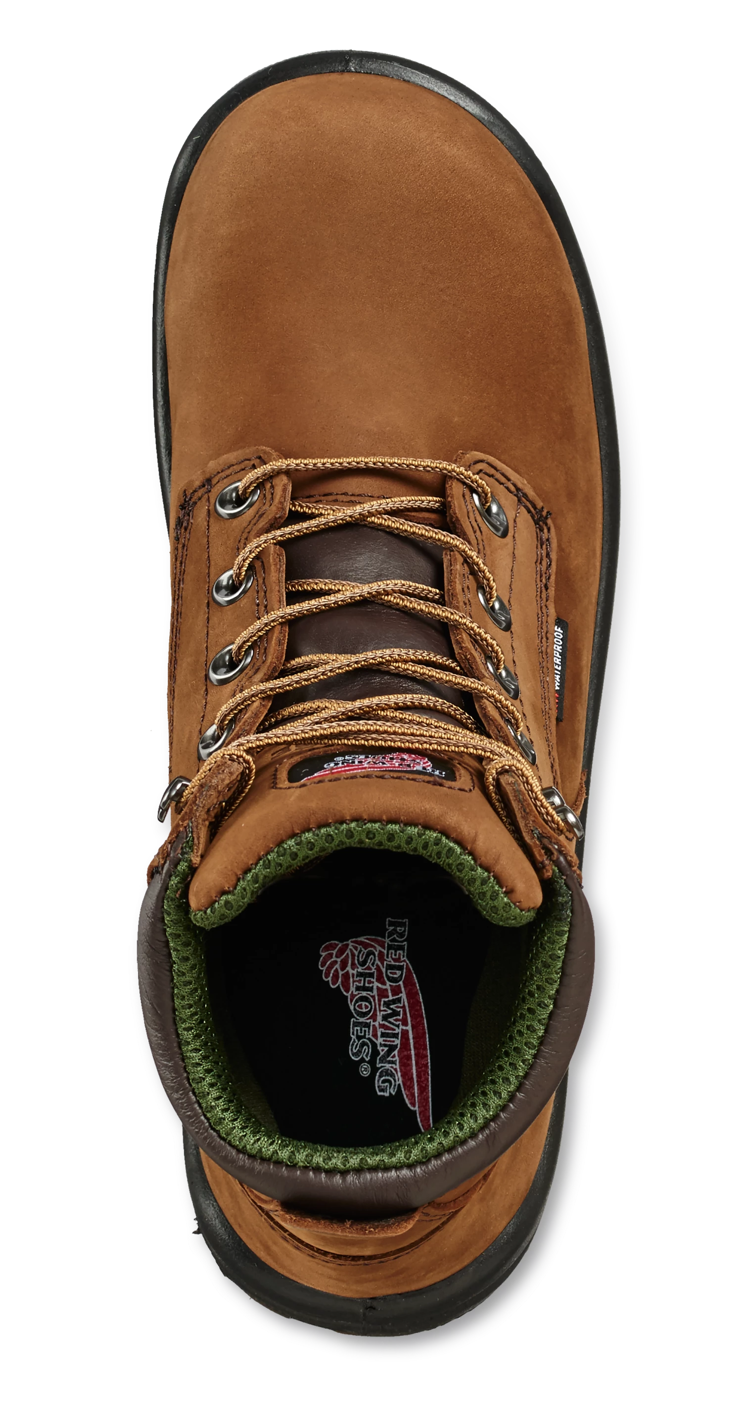 Redwing Shoe Co 'Red Wing' Men's 6" King Toe EH WP Soft Toe - Brown / Black 5 Redwing Shoe Co 'Red Wing' Men's 6" King Toe EH WP Soft Toe - Brown / Black