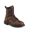 Redwing Shoe Co 'Red Wing' Men's 8" SuperSole®Int. Metguard EH WP Lace Up Steel Toe - Brown