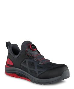 Redwing Shoe Co 'Red Wing' Men's Cooltech™ Athletics EH Comp Toe - Black / Red