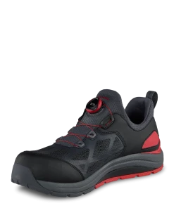 Redwing Shoe Co 'Red Wing' Men's Cooltech™ Athletics EH Comp Toe - Black / Red