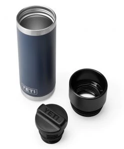 'Yeti' 18 Oz. Rambler Bottle W/HotShot™ Cap - Navy