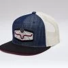 'Kimes Ranch' Unisex Rays Original Trucker Cap - Indigo Men 2 'Kimes Ranch' Unisex Rays Original Trucker Cap - Indigo Men