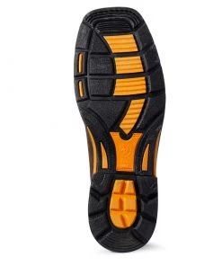 'Ariat' Men's 11" WorkHog MetGuard EH Comp Toe - Ridge Brown