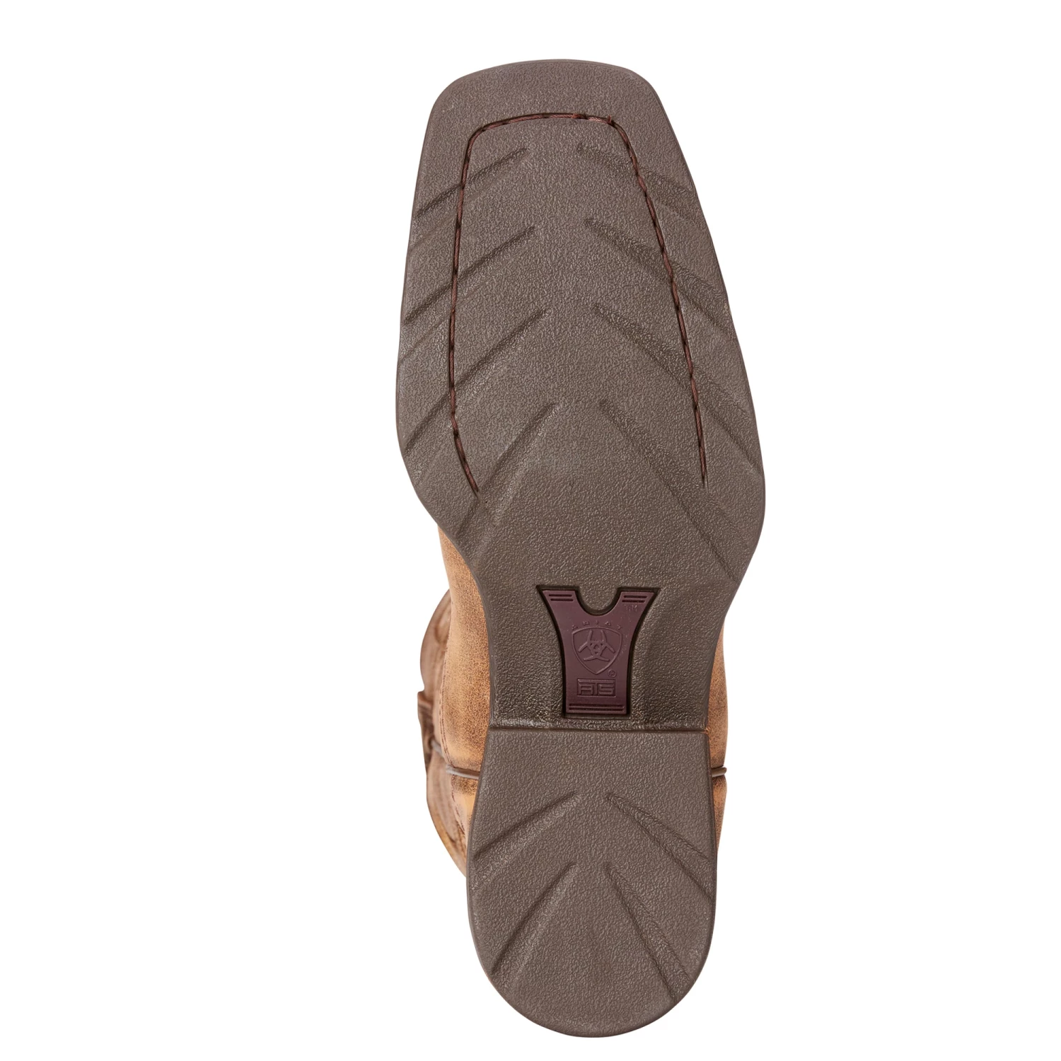 'Ariat' Men's 12" Western Rambler Square Toe - Brown / Bomber 7 'Ariat' Men's 12" Western Rambler Square Toe - Brown / Bomber