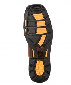 'Ariat' Men's Workhog Patriot EH Soft Toe - Sand Camo / Cream / Tan