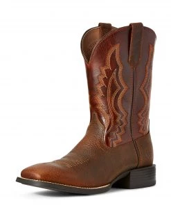 'Ariat' Men's Sport Riggin Western Square Toe - Copper Penny