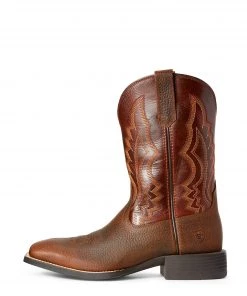 'Ariat' Men's Sport Riggin Western Square Toe - Copper Penny
