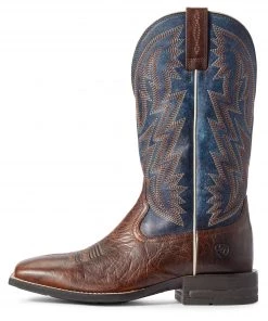 'Ariat' Men's 13" Dynamic Western - Brown Patina / Blue Dusk