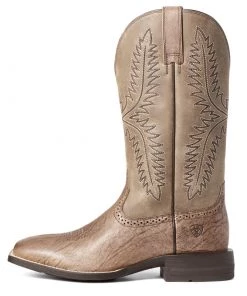 'Ariat' Men's 13" Caprock Western Square Toe - Spruce / Brown Bomber