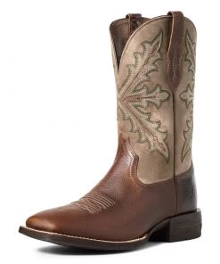 'Ariat' Men's 11" Qualifier Western Square Toe - Wicker 11 'Ariat' Men's 11