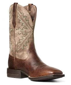 'Ariat' Men's 11" Qualifier Western Square Toe - Wicker 12 'Ariat' Men's 11