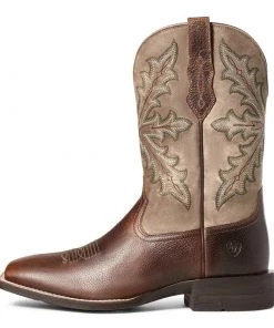 'Ariat' Men's 11" Qualifier Western Square Toe - Wicker