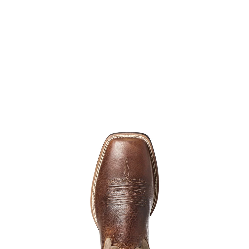 'Ariat' Men's 11" Qualifier Western Square Toe - Wicker 4 'Ariat' Men's 11" Qualifier Western Square Toe - Wicker
