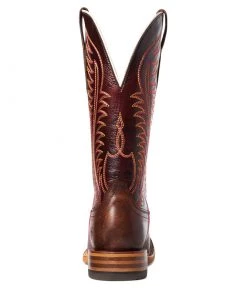 'Ariat' Women's 12" Belmont Western Square Toe - Crackled Cafe 12 'Ariat' Women's 12