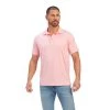 'Ariat' Men's Charger 2.0 Fitted Polo - Peony 2 'Ariat' Men's Charger 2.0 Fitted Polo - Peony