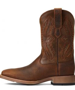 'Ariat' Men's 11" Rowder VentTek 360° Western Square Toe - Earth / Mack Brown