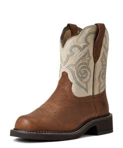 'Ariat' Women's Fatbaby Heritage Tess Round Toe - Tortuga